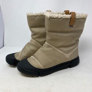 Clarks Ladies Pull-on Boot TRI ASPEN GTX Desert Textile Size‎ 10